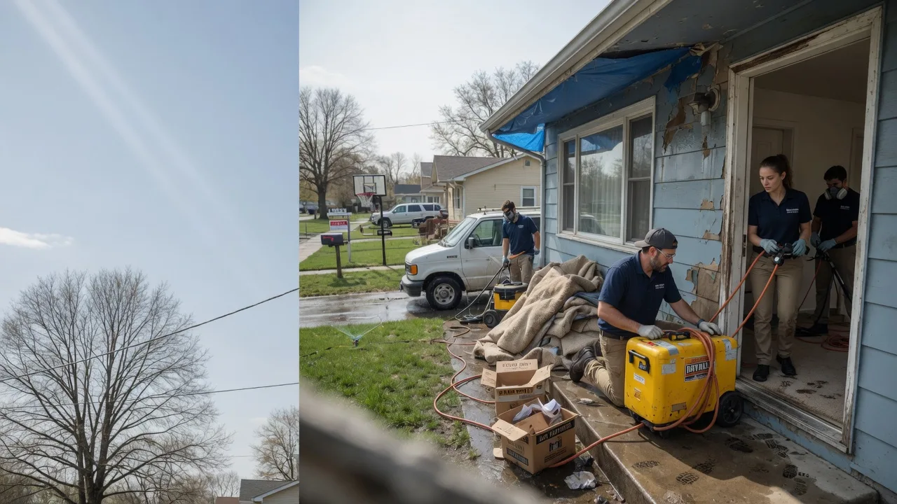 Basement Flood Cleanup in Harbor Beach, MI near me